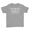 the tree isn't the only getting lit this christmas Youth Tee