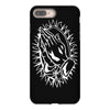 praying hands cross mary rock band baseball jersey iPhone 8 Plus