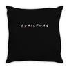 friends tv show parody christmas Throw Pillow
