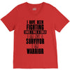 i am warrior V-Neck Tee
