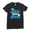 my kids have paws Ladies Fitted T-Shirt