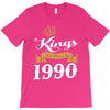 kings are born in 1990 T-Shirt