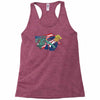 nasty woman vs trump Racerback Tank