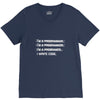 i'm a programmer computer code V-Neck Tee