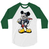 jason mouse 3/4 Sleeve Shirt