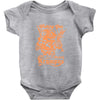 scary krampus Baby Onesie