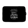 Happiness Laptop sleeve