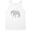 elephant filled pattern cool Tank Top