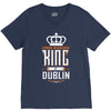 King Of Dublin - Connor McGregor V-Neck Tee