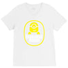 banana minion despicable nana V-Neck Tee