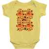 pumpkin pattern Baby Onesie