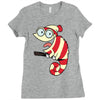can't find me! Ladies Fitted T-Shirt
