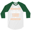 I am Not Super Woman But I'm Fighting Uterine Cancer So Close Enough 3/4 Sleeve Shirt