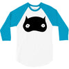 black owl 3/4 Sleeve Shirt