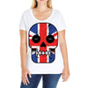 united kingdom till i die Ladies Curvy T-Shirt