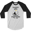 daddy and son fishing partners for life 3/4 Sleeve Shirt