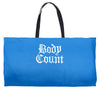 body count new Weekender Totes
