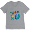 team 10 colorful V-Neck Tee