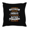Super Cool Granddaughter Of A Freaking Awesome Mother Throw Pillow