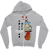 volcano head Zipper Hoodie