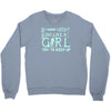 i ski like a girl Crewneck Sweatshirt