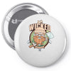 wicked nature! Pin-back button