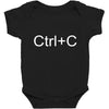 ctrl+c Baby Bodysuit