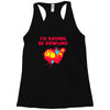 id rather be bowling Racerback Tank