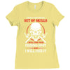 I Will Find Your Fishing Spot And I Will Fish It Ladies Fitted T-Shirt