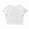 you can't scare me i have a daughter in band Crop Top
