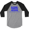 funny t shirt alcohol tobacco firearms who's bringing the chips tee 3/4 Sleeve Shirt