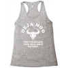deja moo you've heard this bullshit before Racerback Tank