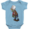plant vs zombie Baby Onesie