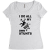 my own stunst Women's Triblend Scoop T-shirt