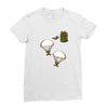 go go go go Ladies Fitted T-Shirt