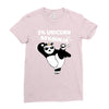 5 Percent Unicorn 95 Percent Ninja Ladies Fitted T-Shirt