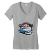Old Car Women's V-Neck T-Shirt