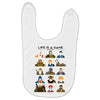 life is a game Baby Bibs