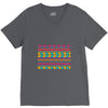pattern overload V-Neck Tee