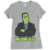 old school zombie Ladies Fitted T-Shirt