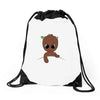 Baby Groot Drawstring Bags