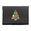 christmas tree made of bells stocking santa Accessory Pouches