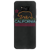 neon sign california republic flag bear Samsung Galaxy S8 Case