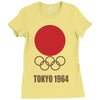 retro tokyo 1964 olympic games Ladies Fitted T-Shirt