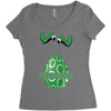 Preggosaurus Funny Women's Triblend Scoop T-shirt
