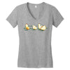 popcorn chicken Women's V-Neck T-Shirt