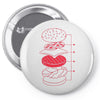 cheeseburger Pin-back button