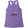 stop following me monkey Racerback Tank