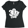 300 club Women's Triblend Scoop T-shirt