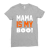 mama is my boo T-Shirt Ladies Fitted T-Shirt